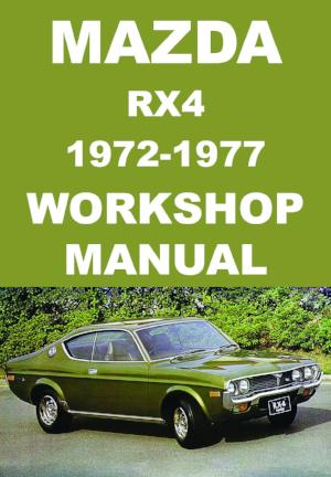 MAZDA RX4 1972-1977 Factory Workshop Manual | PDF Download | carmanualsdirect
