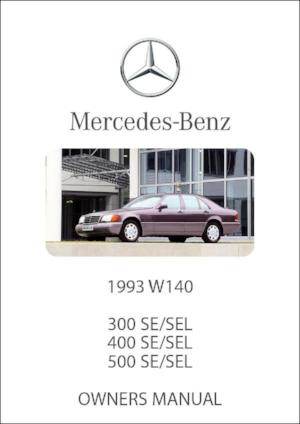 Mercedes Benz W140 1993 300 SE & SEL - 400 SE & SEL - 500 SE & SEL Owners Handbook | FREE | PDF Download | carmanualsdirect
