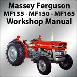 MASSEY FERGUSON MF135 | MF150 | MF165 Factory Tractor Workshop Manual | PDF Download | carmanualsdirect