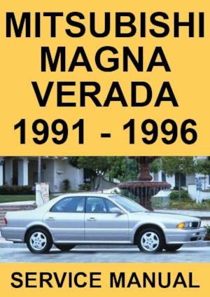 MITSUBISHI Magna TR/TS and Verada KR/KS 1991-1996 Factory Workshop Manual | PDF Download | carmanualsdirect