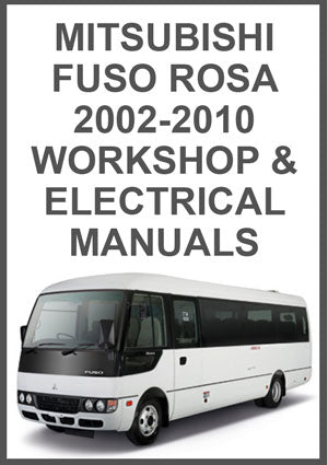 MITSUBISHI Fuso Rosa JP05 2002-2010 Factory Workshop Manual | PDF Download | carmanualsdirect