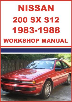 NISSAN 200 SX S12 Series 1983-1988 Factory Workshop Manual | PDF Download | carmanualsdirect