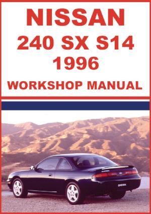 NISSAN 240 SX S14 Series 1996 Factory Workshop Manual | PDF Download | carmanualsdirect