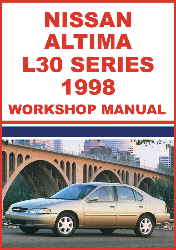 NISSAN Altima L30 Series 1998 Factory Workshop Manual | PDF Download | carmanualsdirect