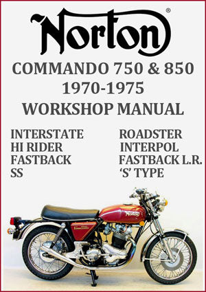 Norton Commando 750 and 850 1970-1975 Factory Workshop Manual | PDF Download | carmanualsdirect
