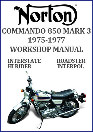 Norton Commando 850 Mark 3 1975-1977 Workshop Manual | PDF Download | carmanualsdirect