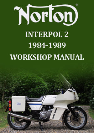 Norton Interpol 2 1984-1989 Factory Workshop Manual | PDF Download | carmanualsdirect