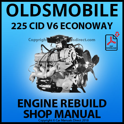 OLDSMOBILE 225 CID V6 Factory Engine Rebuild Manual | PDF Download | carmanualsdirect