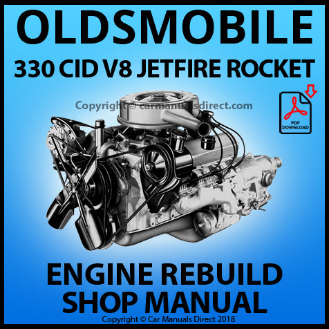 OLDSMOBILE 330 CID V8 Factory Engine Rebuild Manual | PDF Download | carmanualsdirect