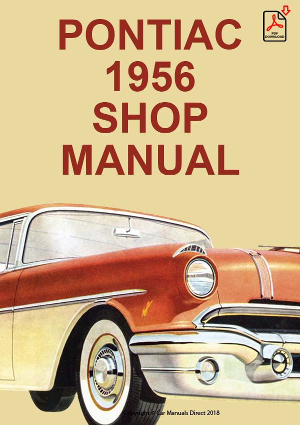 PONTIAC 1956 860 - 870 - Catalina - Star Chief Factory Workshop Manual | PDF Download | carmanualsdirect
