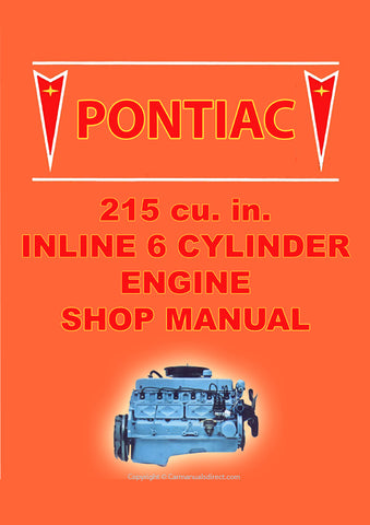 Pontiac 215 CID Inline 6 cylinder Factory Engine Overhaul Manual | PDF Download | carmanualsdirect