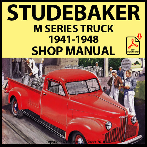 STUDEBAKER "M" Series Trucks 1941-1948 Factory Workshop Manual | PDF Download | carmanualsdirect