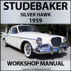 STUDEBAKER 1959 Silver Hawk Factory Workshop Manual | PDF Download | carmanualsdirect