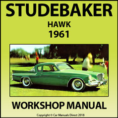 STUDEBAKER Silver Hawk 1961 Factory Workshop Manual | PDF Download | carmanualsdirect