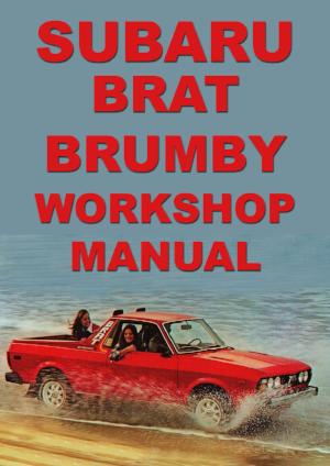 SUBARU Brat & Brumby 1979-1989 Comprehensive Workshop Manual | PDF Download | carmanualsdirect
