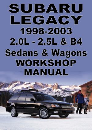 SUBARU Legacy 1998-2003 Factory Workshop Manual | PDF Download | carmanualsdirect