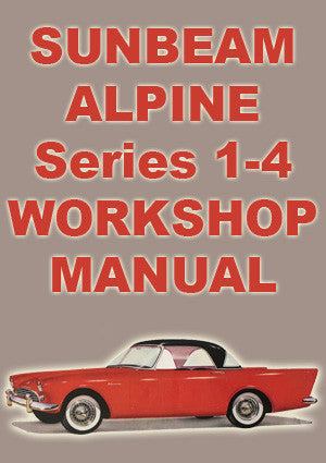 SUNBEAM Alpine Series 1-4 1959-1965 Factory Workshop Manual | PDF Download | carmanualsdirect