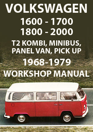 VOLKSWAGEN Type 2 1968-1979 Factory Workshop Manual | PDF Download | carmanualsdirect